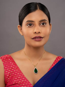 Sica Jewellery - 925 Silver Pear Necklace