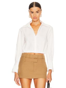 SIMKHAI - Blythe Button Up Top