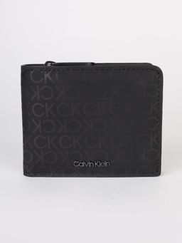 Calvin Klein - Logo Black Leather Wallet