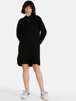 Puma - Her Hooded Women Black Hooded Dress
