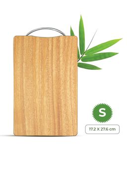 IMECO - Bamboo Chopping Board - 28 X 18 Cm Anti-Microbial Scratch Resistant Cutting Board