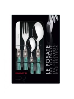 Bugatti - Oxford Br Green 24Pc Cutlery Set