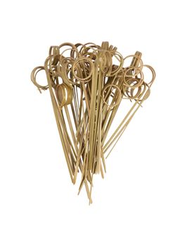 NATURALLY YOURS - Bamboo Skewer Sticks 12cm (Pack of 50 sticks) | Set of 2