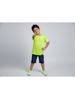 TRAINIKS - Core Jacquard Neon Yellow T-Shirt