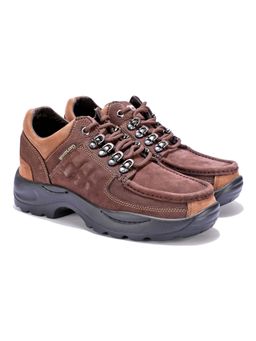 WOODLAND - Men Rb Brown Outdoor Sneakers