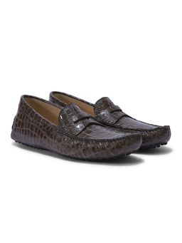 WOODS - Men Metallic Brown Casual Loafers