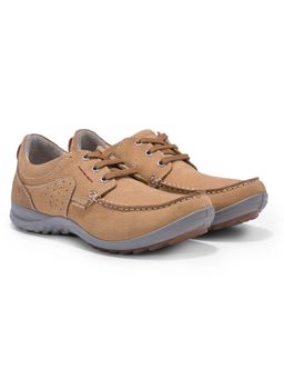 WOODLAND - Men Barbecue Camel Sneakers