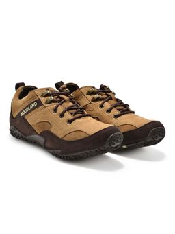 WOODLAND - Men Camel Hiking Sneakers