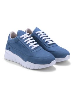 WOODLAND - Men Paris Clemaris Blue Sneakers