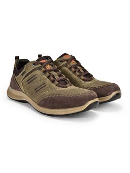 WOODLAND - Men Olive Green Sneakers