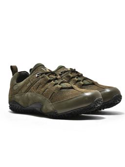 WOODLAND - Men Olive Green Sneakers