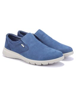 WOODLAND - Men Droyal Blue Slip-On Sneakers