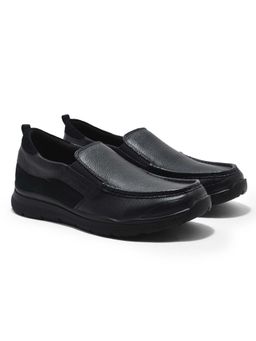WOODLAND - Men Black Loafers