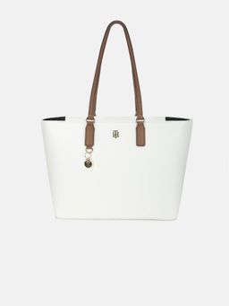 Tommy Hilfiger - Women White Polyurethane Tote Bag