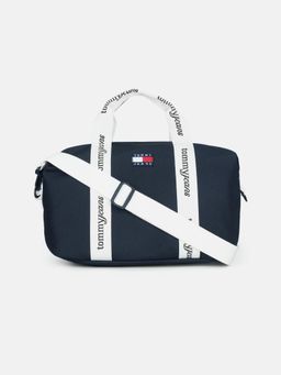 Tommy Hilfiger - Women Navy Blue Polyester Handbag with Detachable Strap