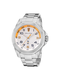 Nautica - White Dial Analog Mens Watch (NAPTBS210)