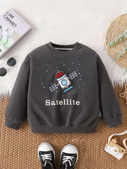 Hopscotch - Text Graphic Sweatshirt