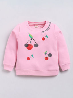 Hopscotch - Fruit Print Terry Sweatshirt