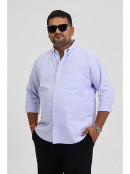 Snitch - Lavender Button Down Plus Size Shirt