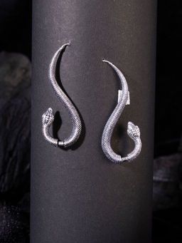 Studio One Love - Serpent Desire Silver-Plated Drops and Danglers