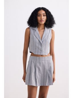 Reistor - Grey Cotton Tweed Co-Ord Set