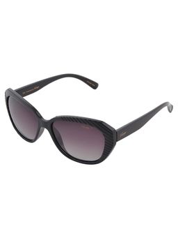Vintage - Women Polarised & UV Protected Grey Lens Cat Eye Sunglasses (55)