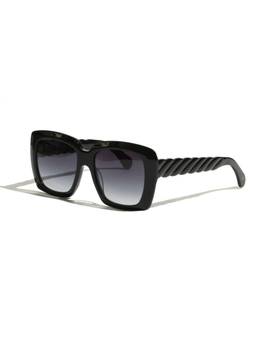 Vintage - Women UV Protected Grey Lens Square Sunglasses (54)