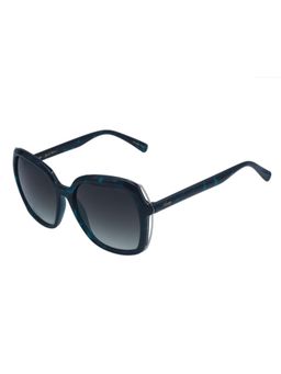 Vintage - Women UV Protected Blue Lens Butterfly Sunglasses (56)