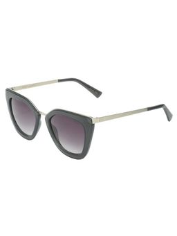 Vintage - Women UV Protected Grey Lens Butterfly Sunglasses (52)