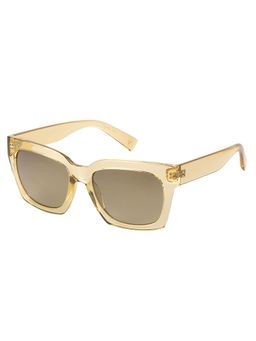 Vintage - Unisex UV Protected Brown Lens Square Sunglasses (55)