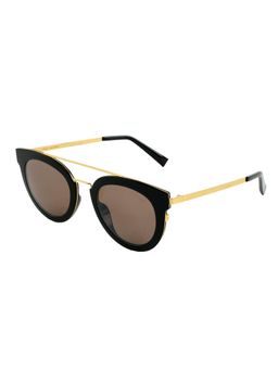 Vintage - Unisex UV Protected Brown Lens Round Sunglasses (48)