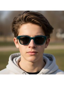 Vintage - Unisex UV Protected Grey Lens Round Sunglasses (45)
