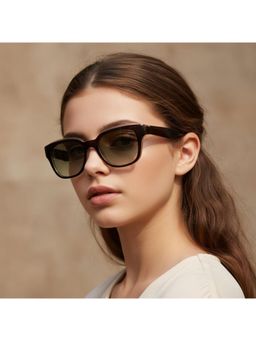 Vintage - Unisex UV Protected Grey Lens Round Sunglasses (45)