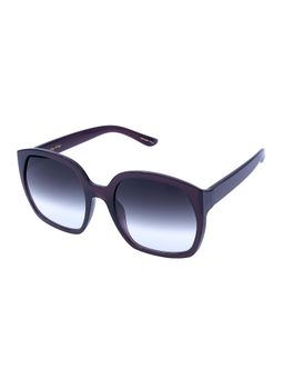 Vintage - Women UV Protected Grey Lens Butterfly Sunglasses (57)