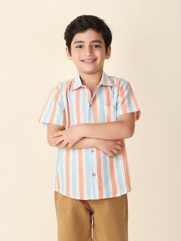 Fabindia - Multi Cotton Printed Shirt