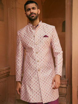 KISAH - Men Multi-Color Sherwani Front Closure