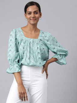 Fabindia - Cotton Tie Up Top