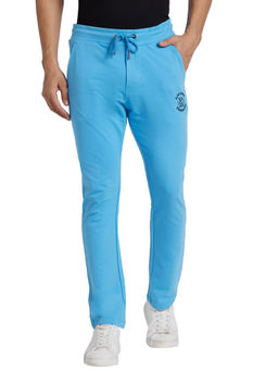 Being Human - Men Regular Fit Blue Trackpant