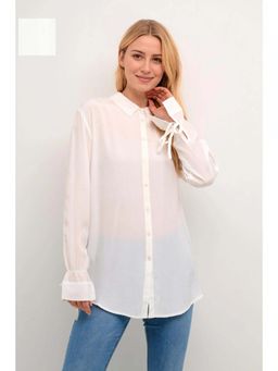 Cream - Crnora White Solid Shirt