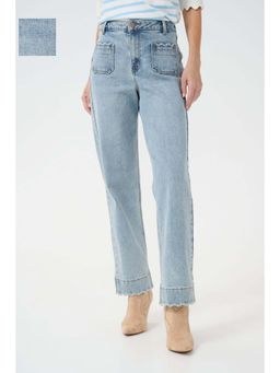 Cream - CRGiselle Blue Solid/Plain Jeans