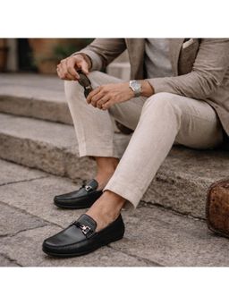 Ruosh - Men Charles Black Loafers