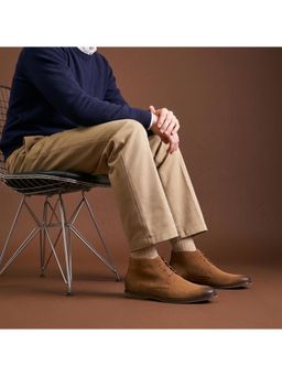 Ruosh - Men Tan Derbies - Oakley