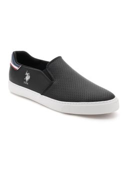 U.S. POLO ASSN. - Black CAMPBELL 4.0 Stylish Casual Sneakers for Men