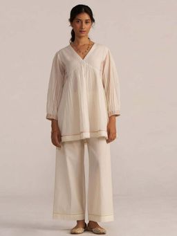 Ganga Fashions - Ivory Co-Ord Set