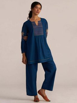 Ganga Fashions - Blue Co-Ord Set