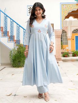 Urbanstree - Wamika Blue Kurta with Pant