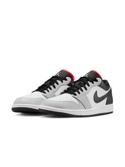 Nike - Mens Air Jordan 1 Low Sneakers - Grey