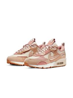 Nike - Womens Air Max 90 Futura Sneakers - Cream