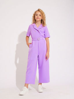 VERO MODA - Girl Lavender Jumpsuit (Set of 2)