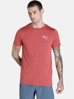 Puma - Teams Cr Heather Men Red T-shirt